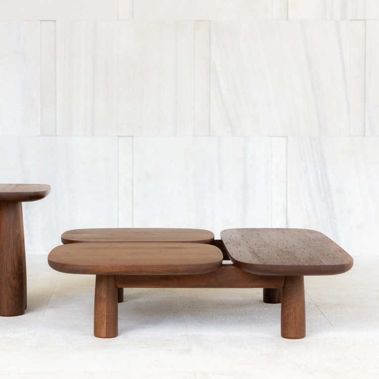 Table basse SINYA Noyer ZANAT