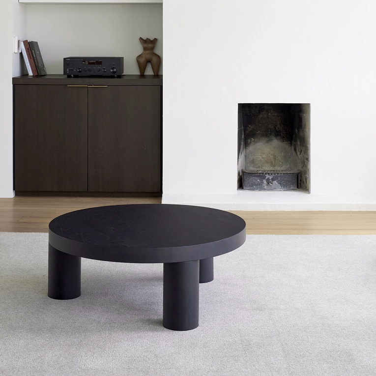 Table basse OFFSET Terre d'ombre RESIDENT