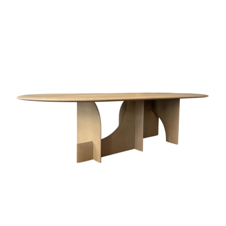 Dining Table SELCE-T L 300 Bruciato GALLOTTI & RADICE