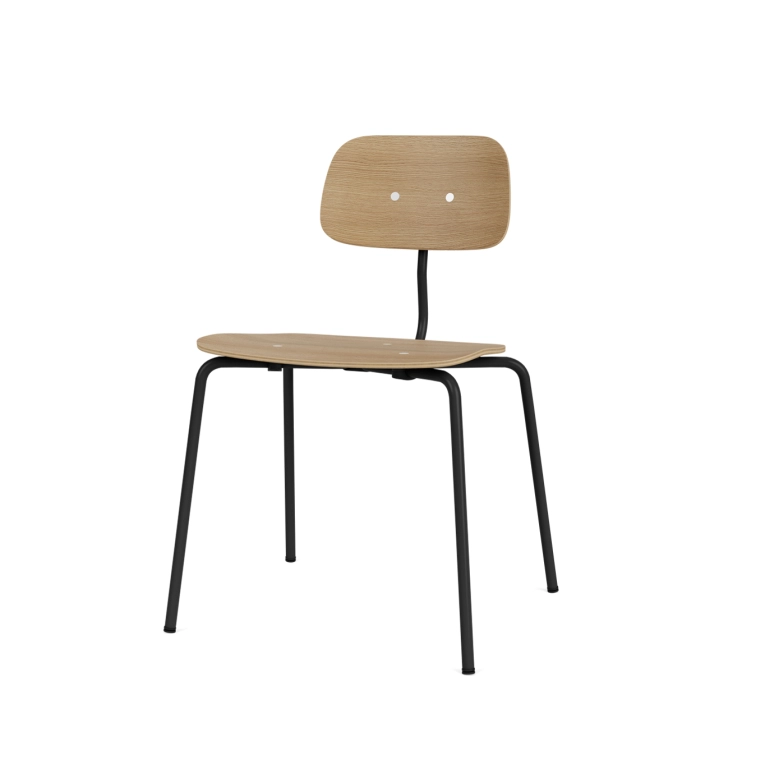 Dining Chair KEVI 2060 metal legs Oak MONTANA