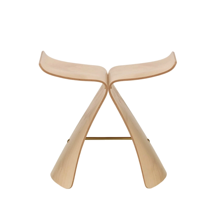 Tabouret BUTTERFLY STOOL Érable VITRA