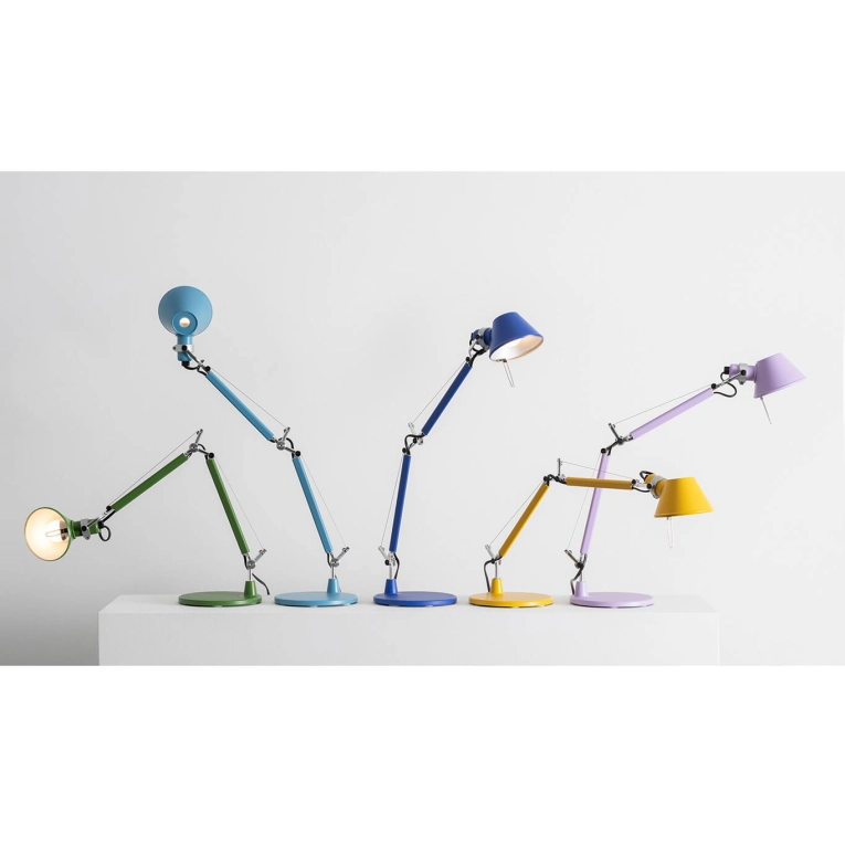Lampe de bureau TOLOMEO MICRO COLOR MATTE Lavande ARTEMIDE