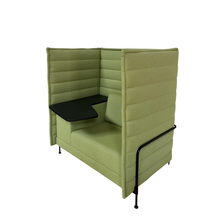 Canapé entreprise ALCOVE High Back Vert VITRA
