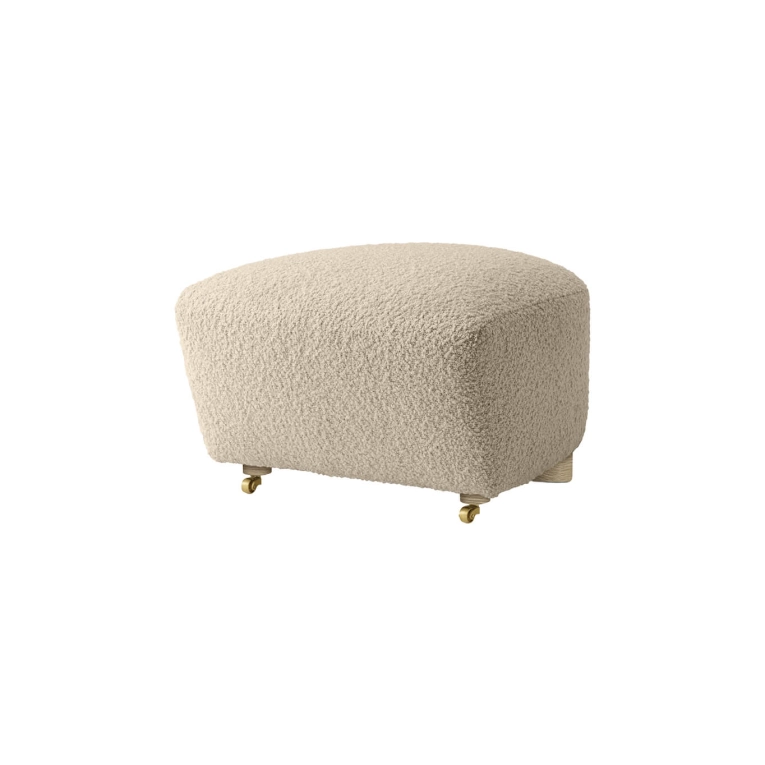 Pouffe THE TIRED MAN Oak/ Baena 15 AUDO COPENHAGEN