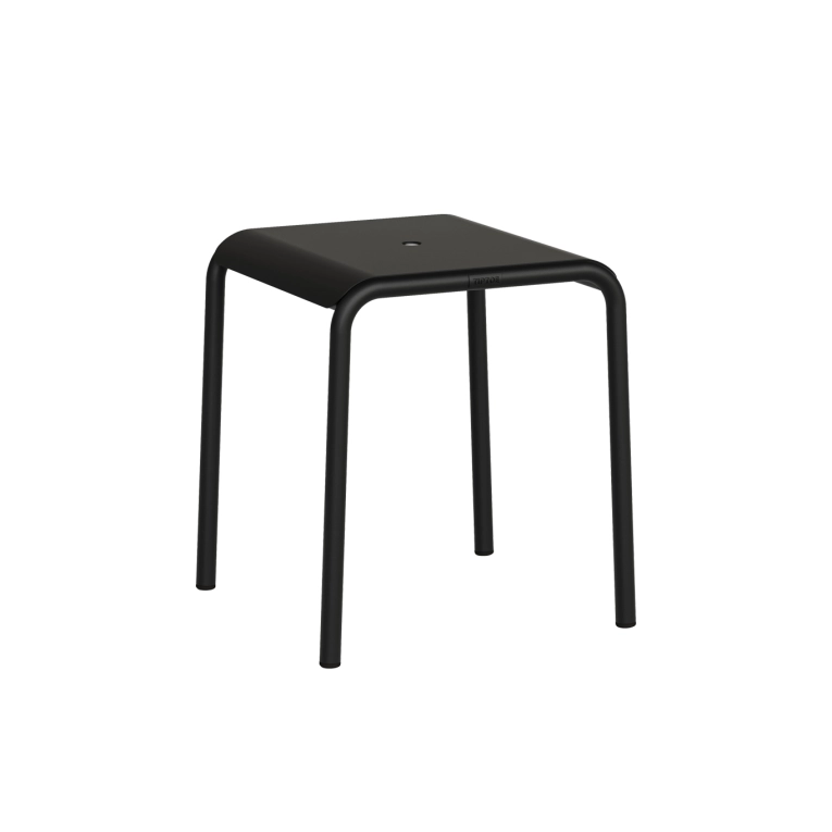 Outdoor Stool PANORAMA Graphite Black TIPTOE