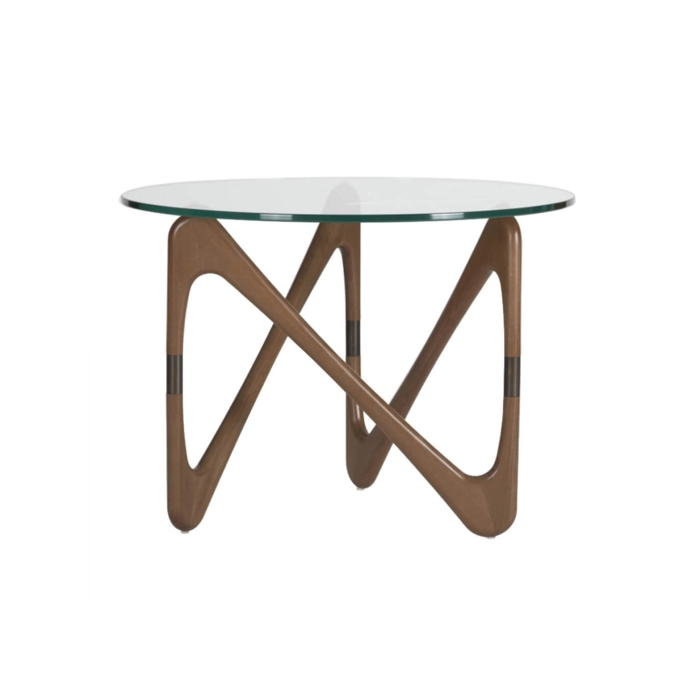 Table basse MOEBIUS Noyer OBJEKTO