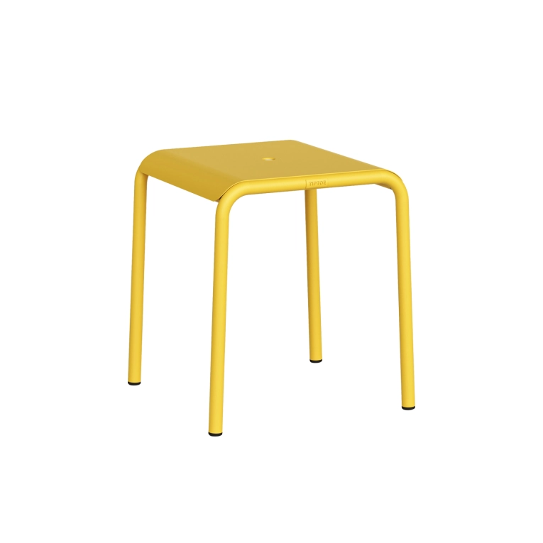 Outdoor Stool PANORAMA Sun Yellow TIPTOE