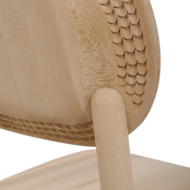 Chaise UNNA reshma III Chêne blanc ZANAT