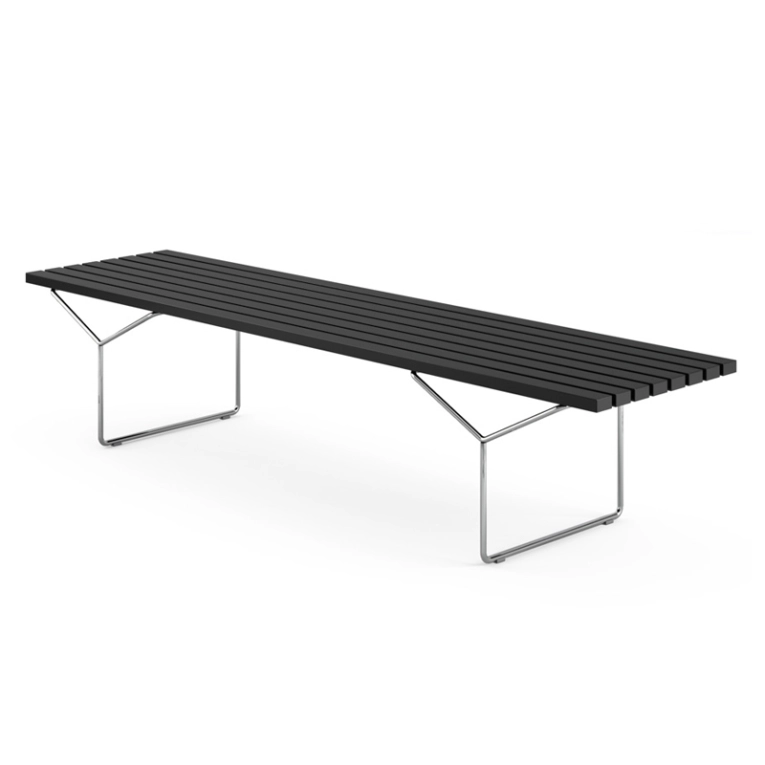 Designer Bench BERTOIA Black KNOLL