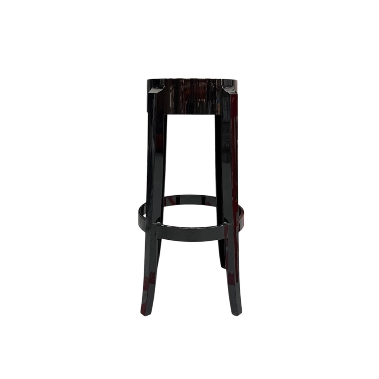 Bar Stool CHARLES GHOST H 75 Black KARTELL