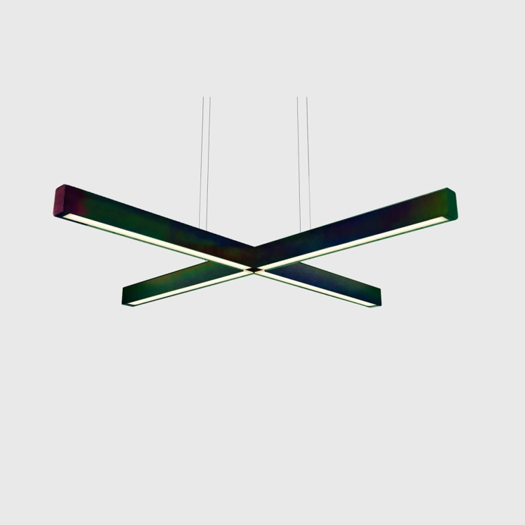 Pendant Light X-MODEL Dark Opal Chrome ANOUR