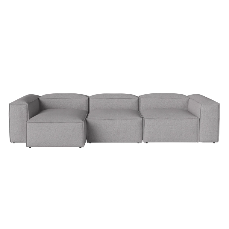Canapé COSIMA Chaise Longue Gauche 340x120 Monza Light Grey BOLIA