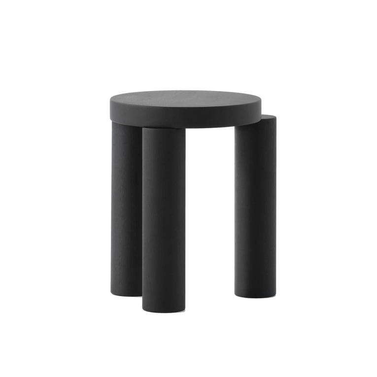 Tabouret OFFSET Chêne noir RESIDENT