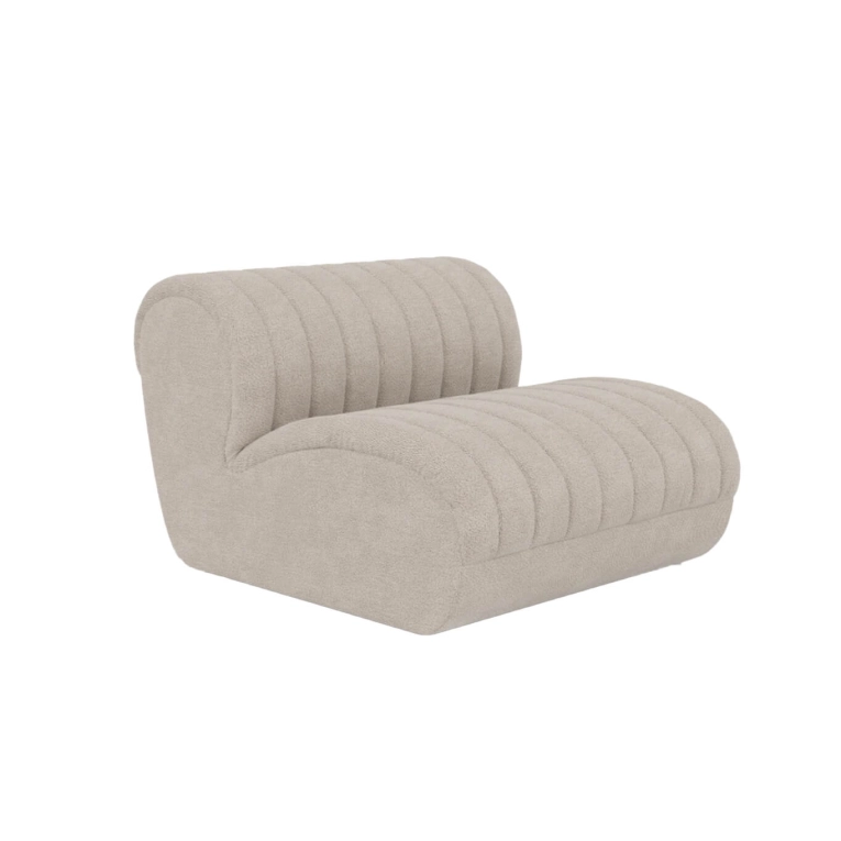 Easy chair COLTRE Module A Turf Sable MUUTO