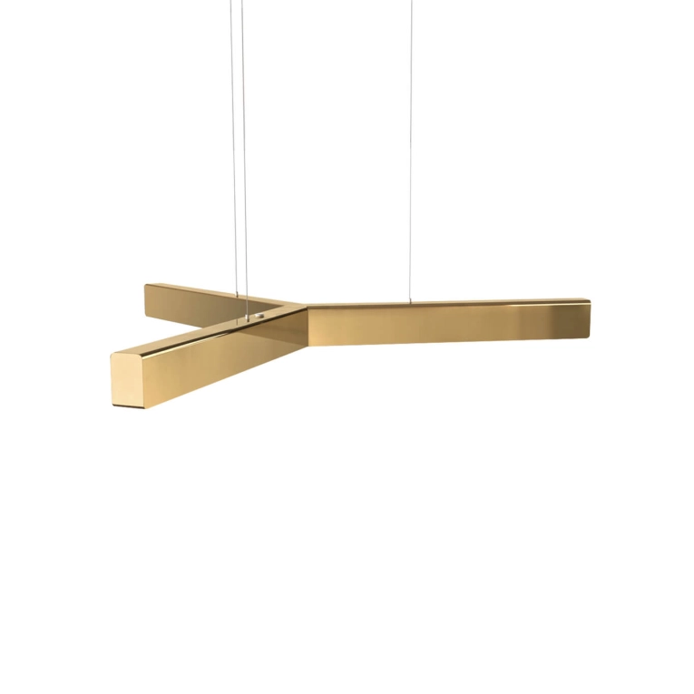 Pendant Light Y-MODEL Polished Brass ANOUR