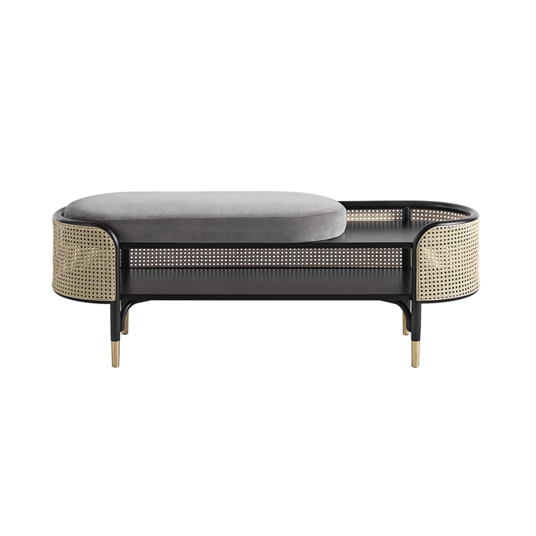 Banc MOS Coussin Court Adamo & Eva 139 GEBRÜDER THONET VIENNA