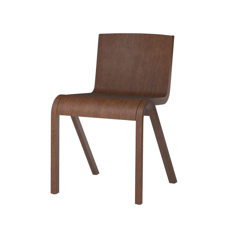 Dining Chair READY Red Stained Oak AUDO COPENHAGEN
