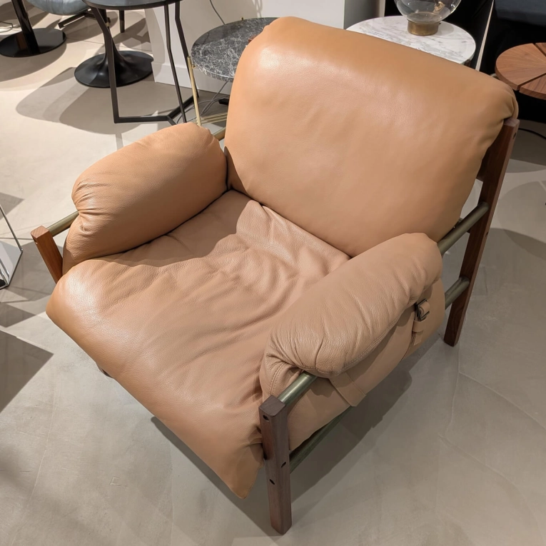Fauteuil Occasion SLING CLUB Camel BASSAMFELLOWS