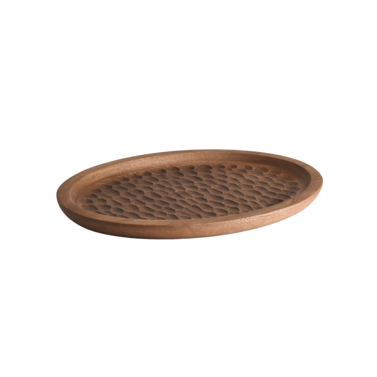 Plateau, plat TOUCH small Noyer ZANAT