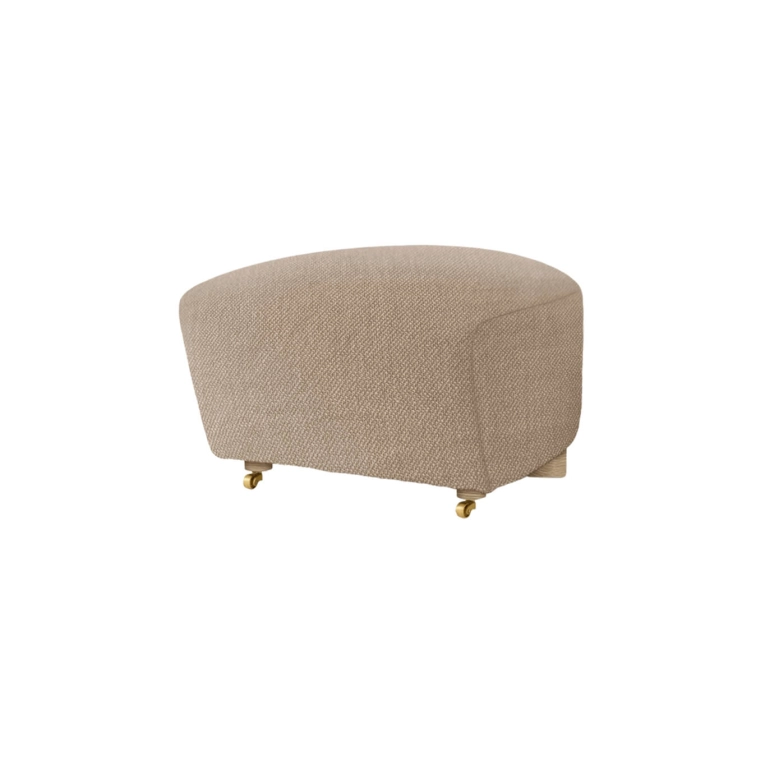 Pouffe THE TIRED MAN Oak/ Logan Flint AUDO COPENHAGEN