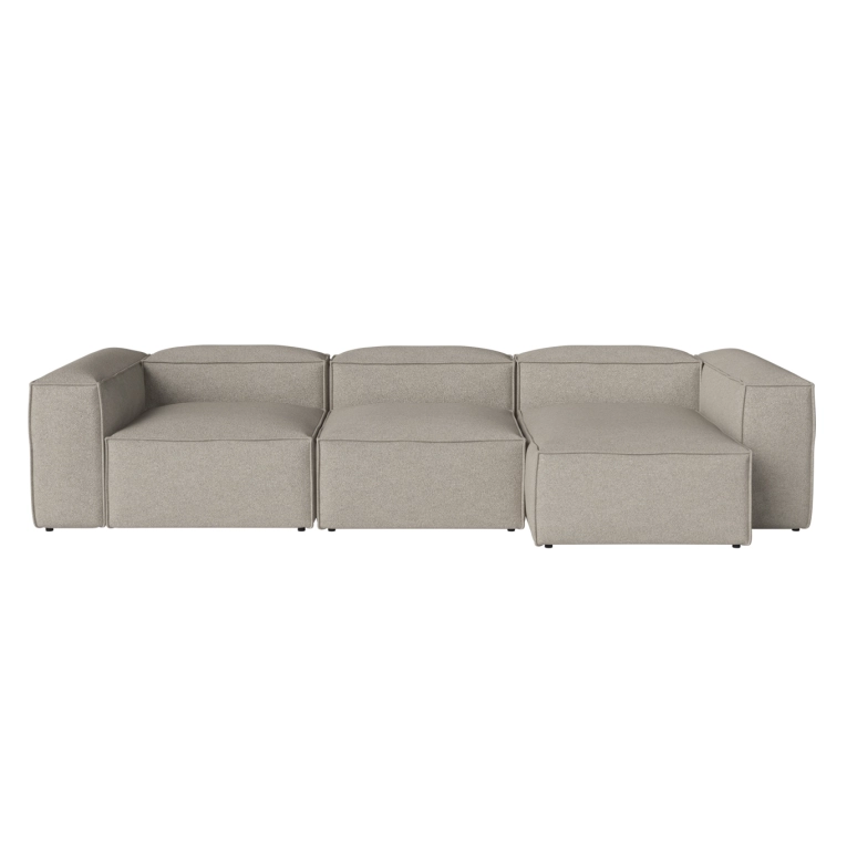 Canapé COSIMA Chaise Longue Droite 340x120 Monza Sand BOLIA