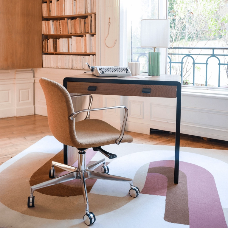 Rug ROMA Beige and Pink THE SOCIALITE FAMILY