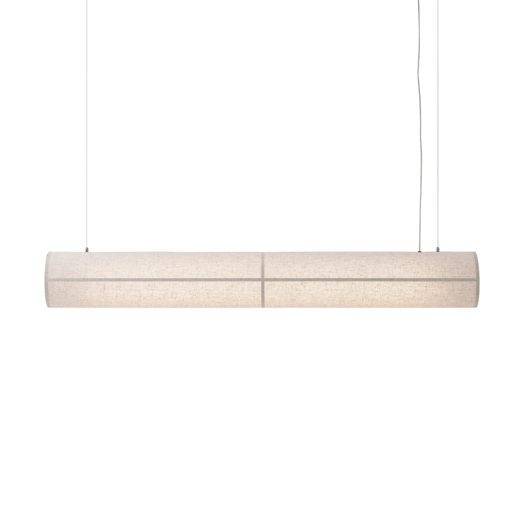 Pendant Light HASHIRA LINEAR Beige AUDO COPENHAGEN
