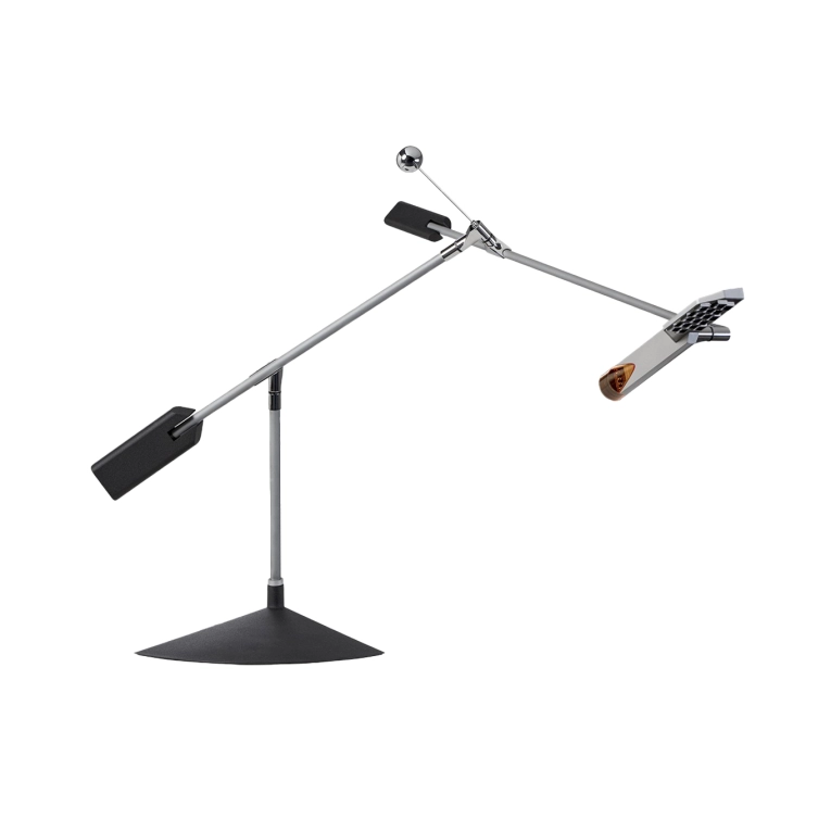 Desk Lamp HALLEY Anodized Aluminium STILNOVO