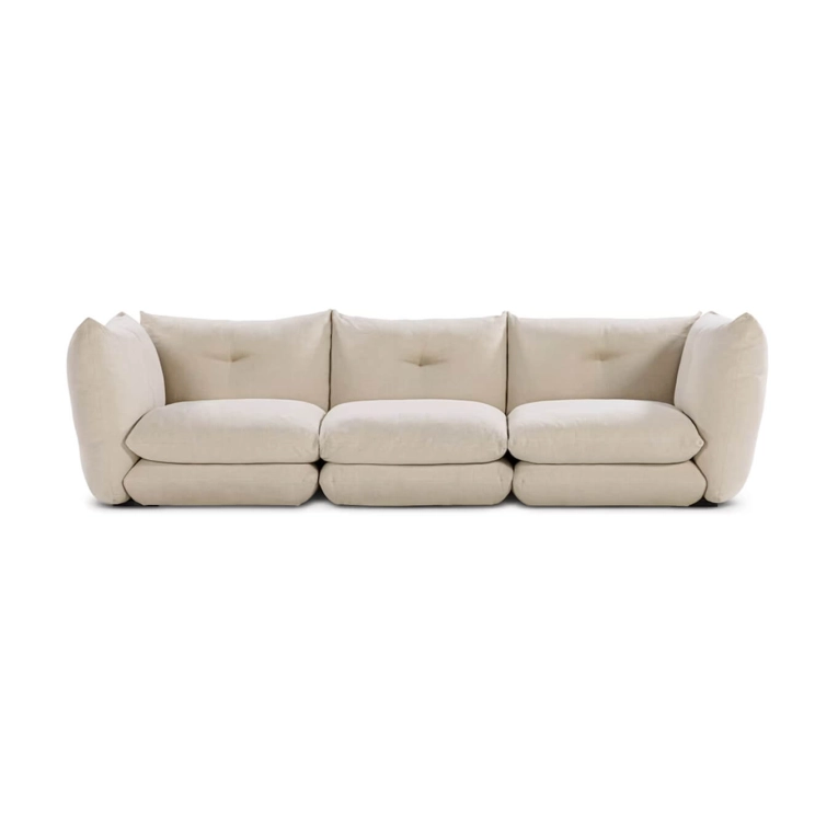 Sofa PERRON PILLO 3 Seater Haven Ivory KNOLL