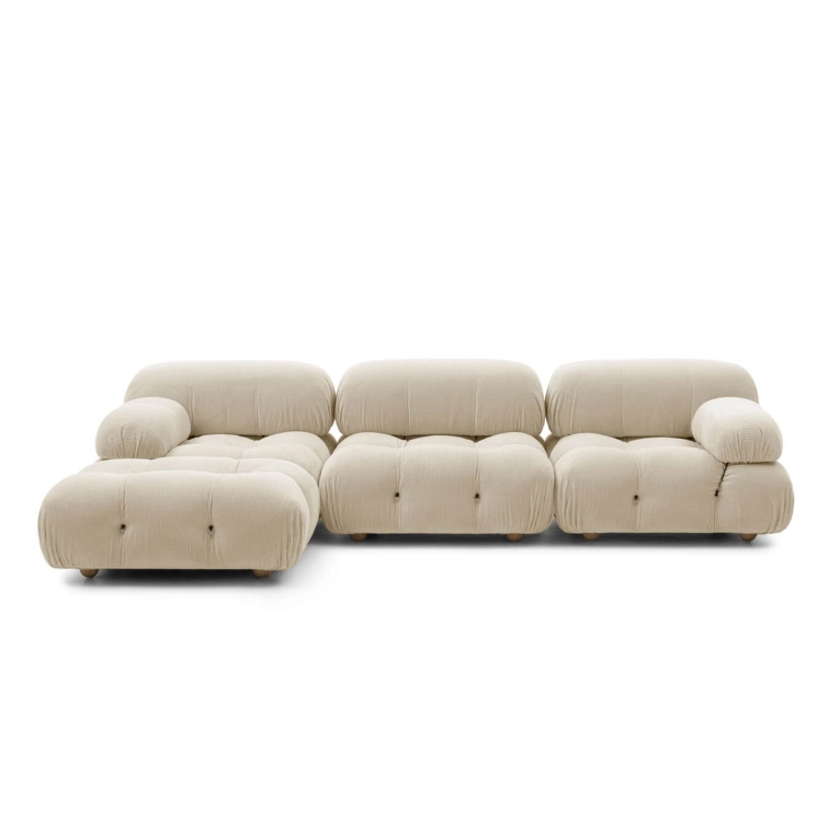 CAMALEONDA angulaire Chenille Enia Blanc Ivoire BB ITALIA