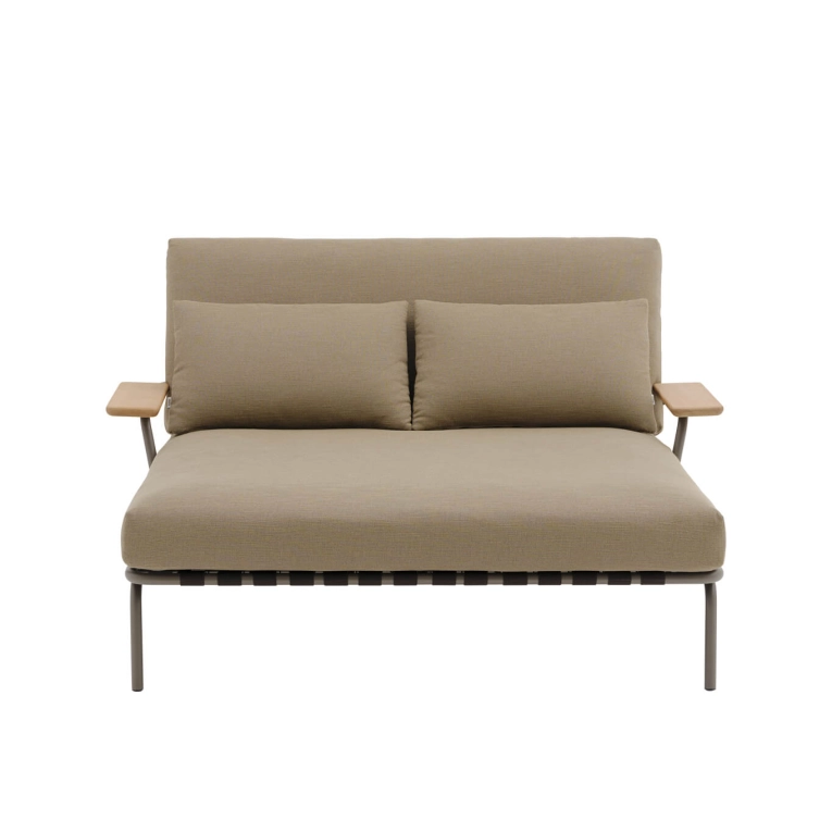 Outdoor Sofa SETTLE Ribbed Weave 5/ taupe MUUTO