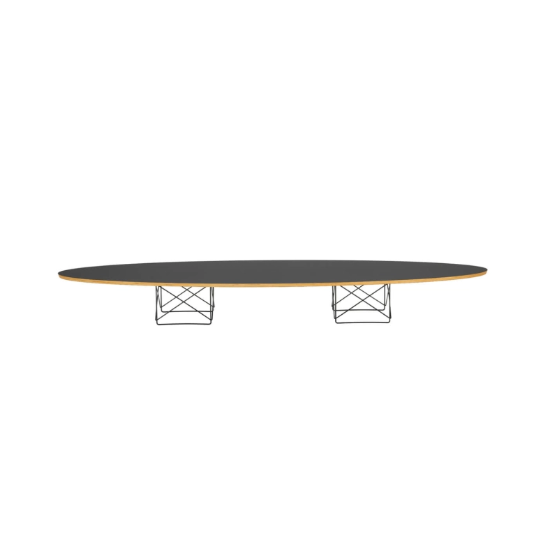 Table basse ELLIPTICAL TABLE Noir VITRA 2