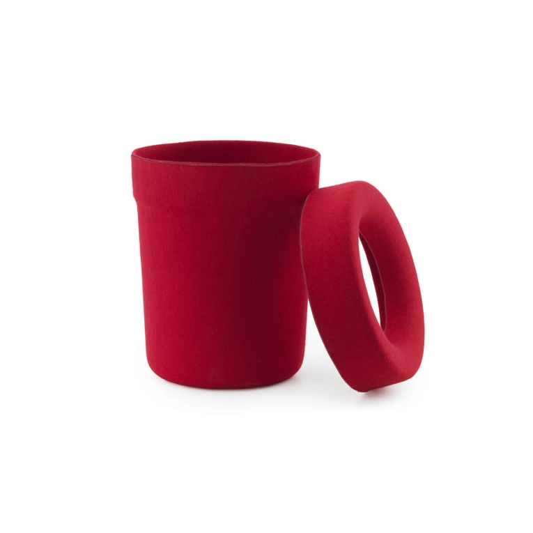 Bin HIDE Rouge vif NORMANN COPENHAGEN