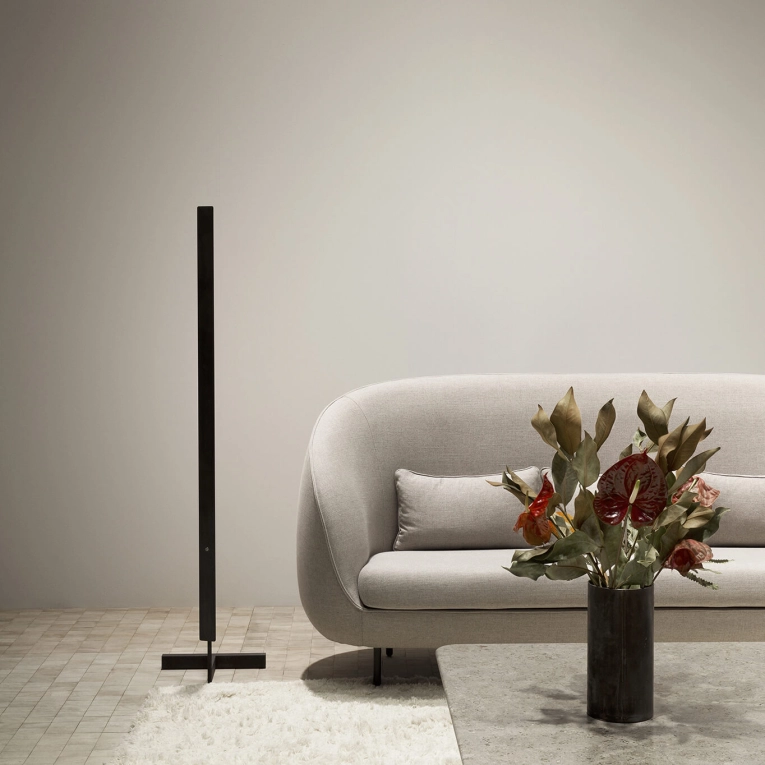 Floor Lamp F-MODEL Rusted Steel ANOUR