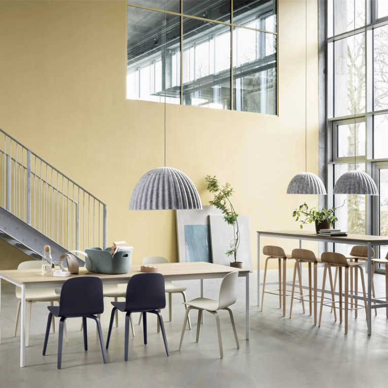 Tabouret haut VISU BARSTOOL Chêne MUUTO