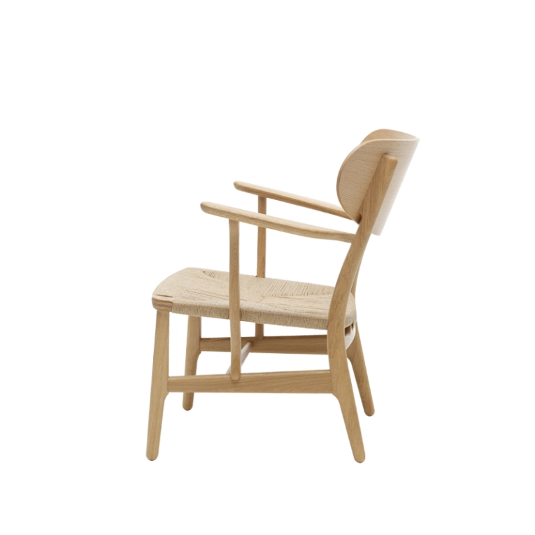 Fauteuil CH22 Chêne huilé/ corde naturelle CARL HANSEN