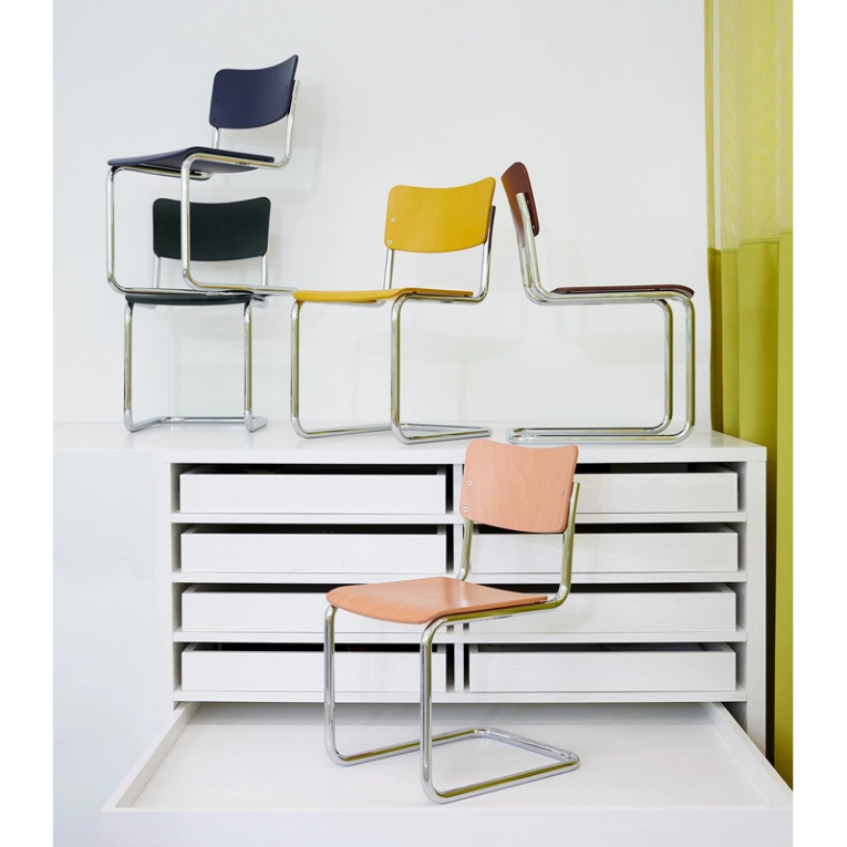 Siège enfant Chaise enfant S 43 K Vert émeraude THONET
