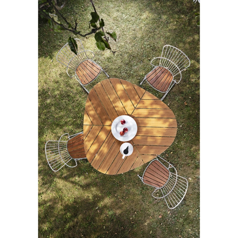 Table extérieur Table LEAF Bambou/ gris HOUE