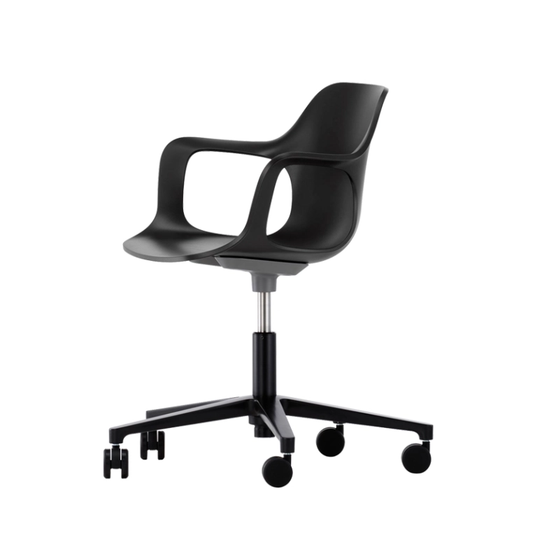 Fauteuil de bureau HAL RE ARMCHAIR STUDIO Noir RE VITRA