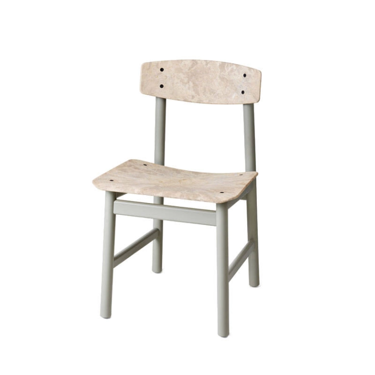 Chaise CONSCIOUS BM3162 Hêtre gris/ Wood waste Grey MATER