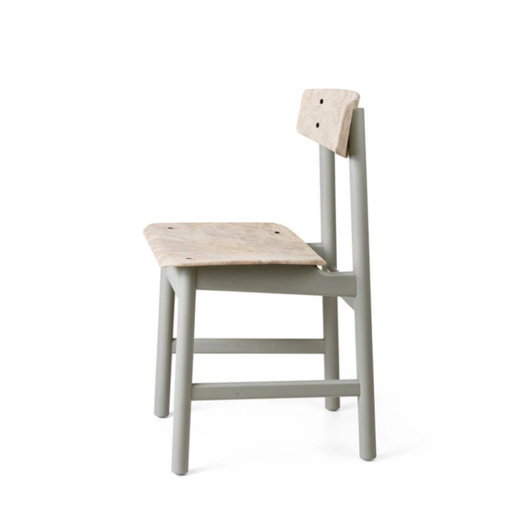 Chaise CONSCIOUS BM3162 Hêtre gris/ Wood waste Grey MATER
