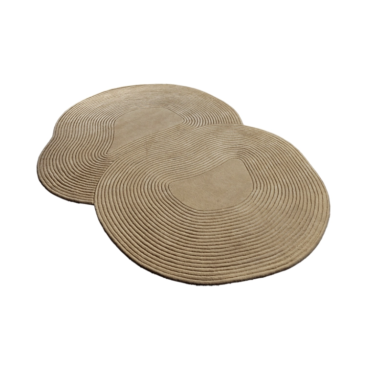 Tapis Tapis ZEN SHAPED 180x240 Beige foncé BOLIA