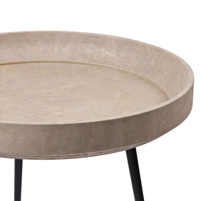 Table d'appoint guéridon BOWL WASTE Coffee waste Light MATER