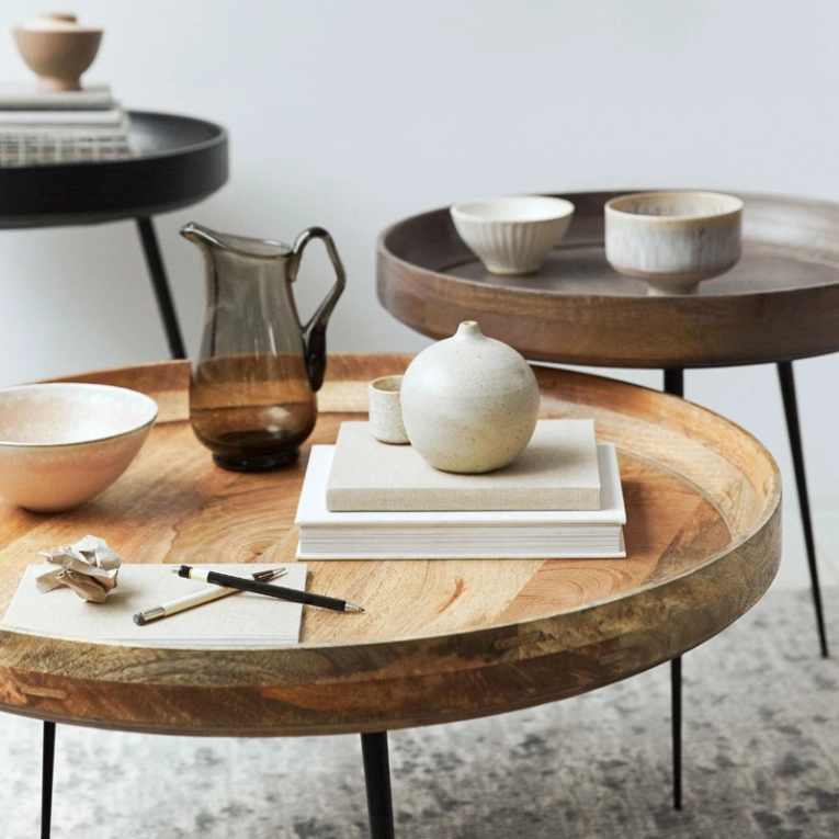 Table basse BOWL Large Naturel MATER