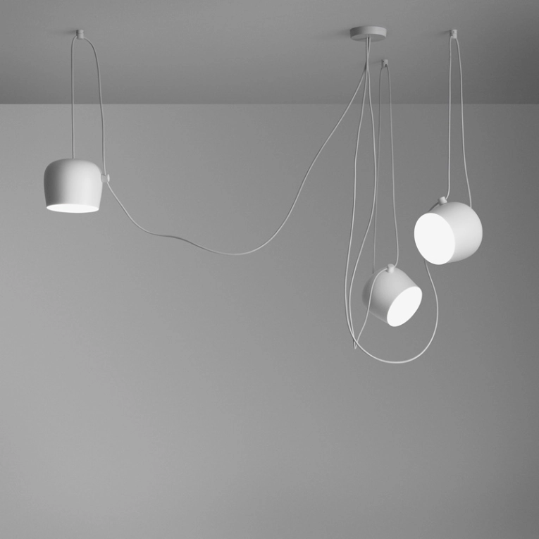 Accessoire luminaire AIM Rosace multiple Blanc FLOS