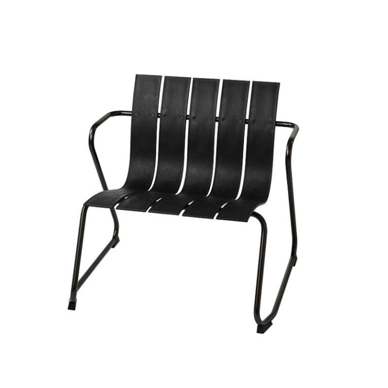 Fauteuil extérieur Fauteuil OCEAN Noir MATER
