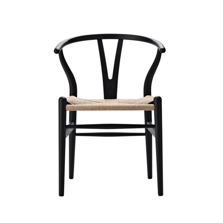 Chaise CH24 SOFT Noir soft CARL HANSEN