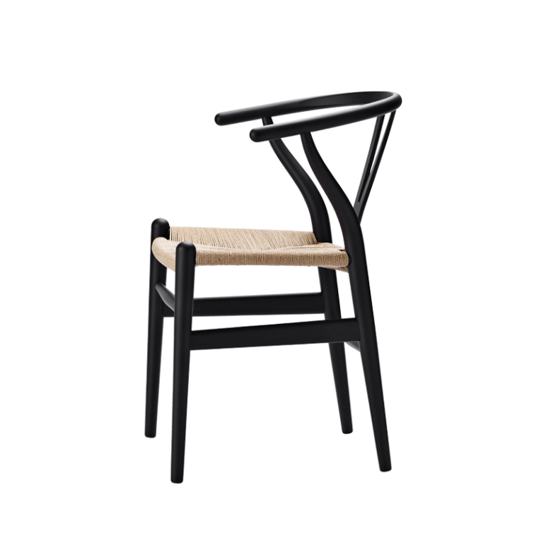 Chaise CH24 SOFT Noir soft CARL HANSEN