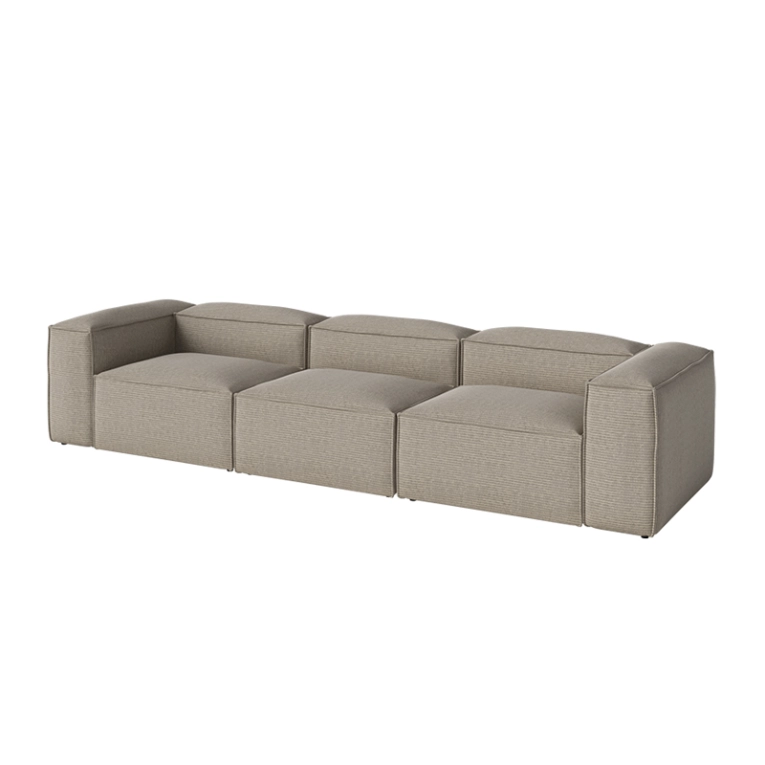 Canapé COSIMA L 330 - 3 modules profondeur 100 Globa sand BOLIA