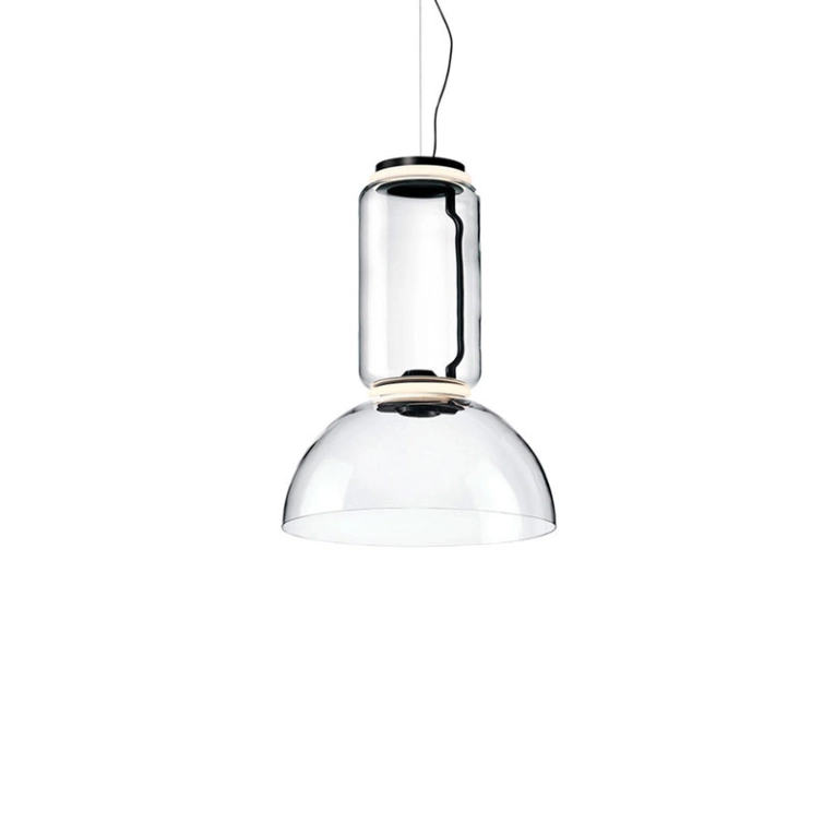 Suspension NOCTAMBULE LOW BOWL Noir FLOS